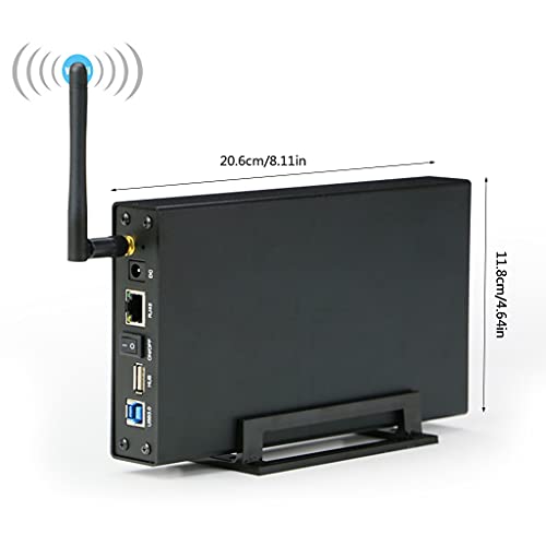 Caja externa multi-función para disco duro 3.5" USB3.0 miniatura 6