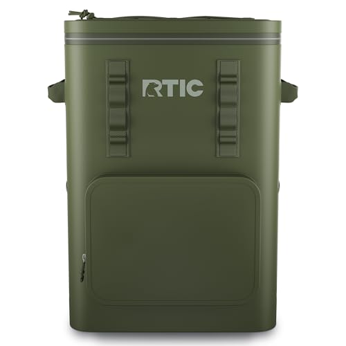 RTIC 48-Can Ultra-Tough Backpack Cooler (Olive)