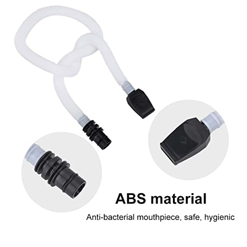 Melodica-Röhre 57 cm, Kunststoff-Ersatzrohr für Melodica-Engel, flexibel, lang, mit Düse, Ersatzteile für Melodica