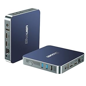Bkouen Mini PC Windows 11 Pro, 11th Gen Intel N5105(Up to 2.9GHz), 8GB RAM 256GB(Support Extended SSD), 4K HDMI Dual…