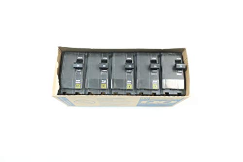 Box of 5 SQUARE D QO220 Circuit Breaker 2P 20A 120/240V-AC