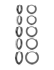 Black Tone- with Sterling Silver Post