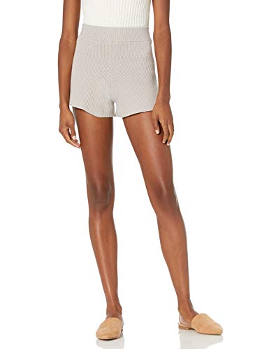 The Drop Women's Faith Pull-On Ribbed Sweater Short, Porpoise, XL