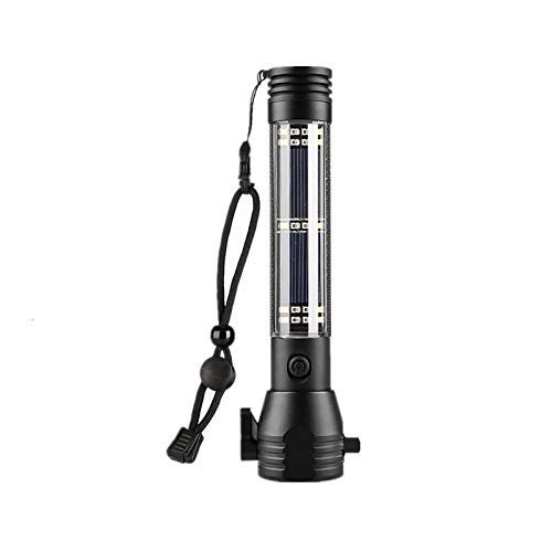 bosig ® High Power Long Distance Rechargeable 7 Modes Emergency Tool Solar Torch Light with Window Breaker Seat Belt Cutter Compass (Black) (B08TWYQN19) Amazon Price History, Amazon Price Tracker