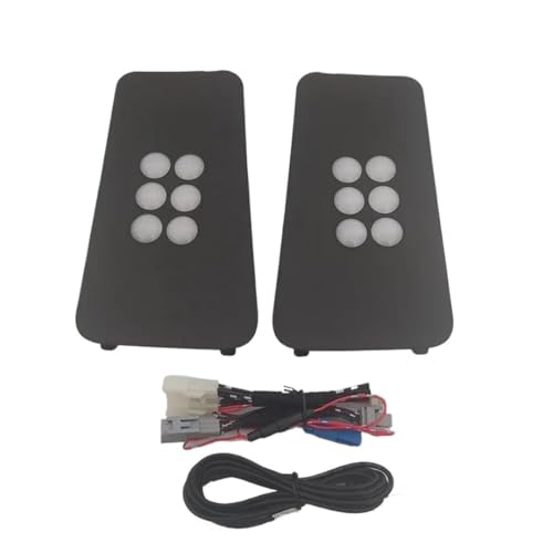Luces LED potentes para portón de Toyota Highlander portaequipajes