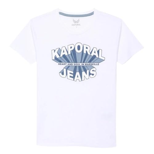 Kaporal T-Shirt Blanc Homme Theom