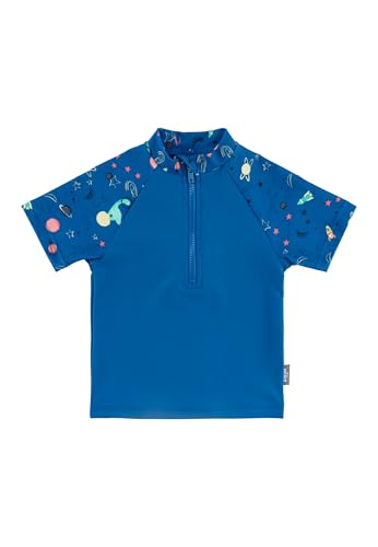 Sterntaler Badeshirt Weltraum – Jungen Schwimmshirt Kurzarm mit...
