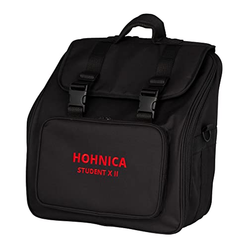 Hohner 44 Key Student Xii Piano Accordion (Black) #TOP6