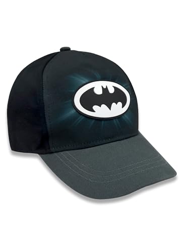 Image of Free Authority Official DC Comics Batman Black Cap for Men & Women | Adjustable Closure