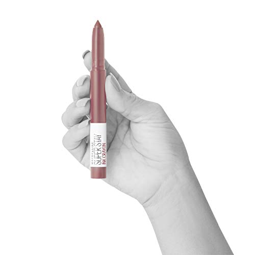 Maybelline New York Lippenstift, Super Stay Ink Crayon, Matt und langanhaltend, Nr. 15 Lead The Way, 1,5 g