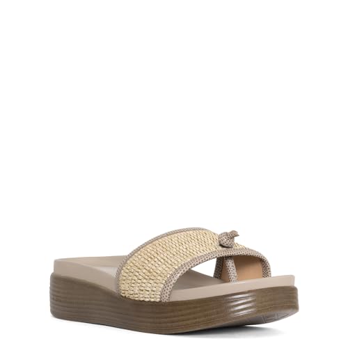 Image of Donald Pliner Women's Farrah Slide Sandals, Women's Summer Sandals, 1,25 inch Slip-On Sandals for Women