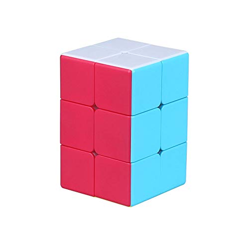 OJIN MO FANG GE 2x2x3 Cube 2 Couches 2x2x3 Cube Smooth Puzzle Turning Cube Toy pour débutant (sans Autocollant)