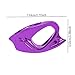 harayaa Rope Ascender Clamp Lightweight Aluminum Alloy Adjustable Riser Fits 9-10mm Rope Self Locking Grip Suitable for Rock Climbing Protection Rappelling Tr, Purple