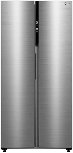 Geladeira Frost Free Side By Side 442L Cor Inox Midea MDRS598FGA041-127v