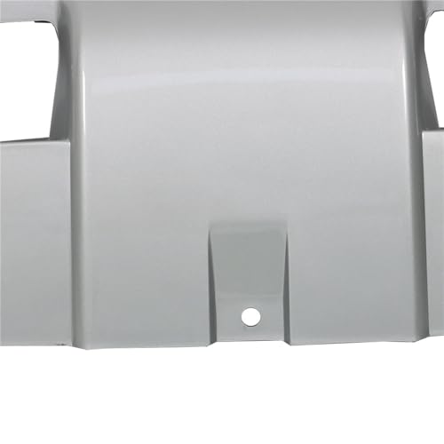 Image of munirater Front Bumper Lower Valance Panel Skid Plate Silver Plastic Replacement for 2020-2022 Explorer