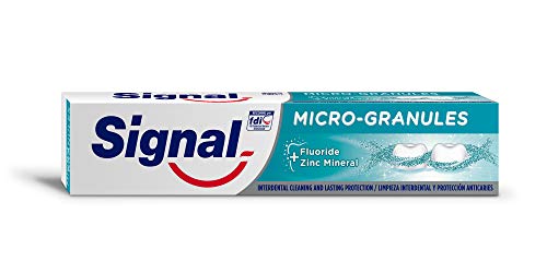 Signal Micro-grananuli tandpasta, 75 ml, 6 stuks