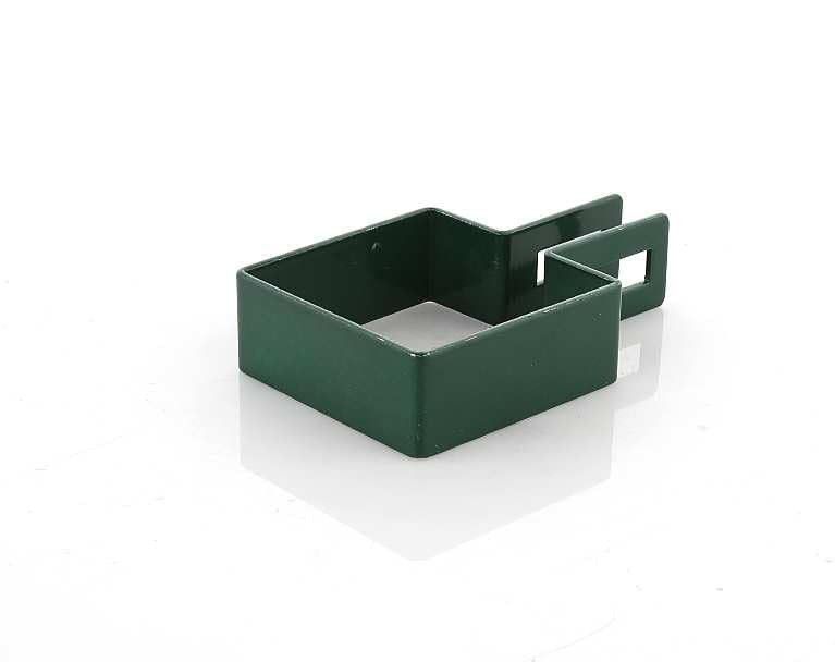 Morsetto Terminale - altezza del modulo 30 mm anodizzato NERO (Alluminio
