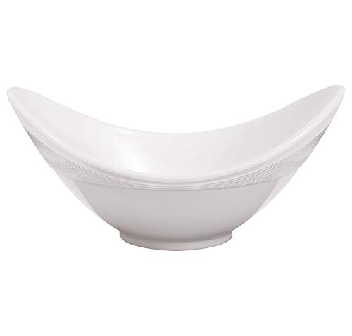 Milton Diva Melamine Bowl, White, 965 ml, 10.5"