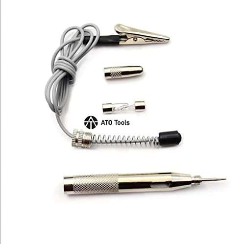 Prüflampe KFZ Spannungsprüfer Strom Metall Auto LKW 6V 12V 24V ATO Tools