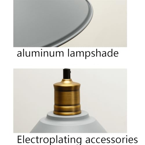 Luz colgante entrada al techo de colores múltiples y diseño triangular moderno de 35cm 4