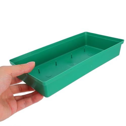 Bandejas de espuma SILENRADAWN paquete de 10 soportes de barro para arreglos de flores en PP verde 5