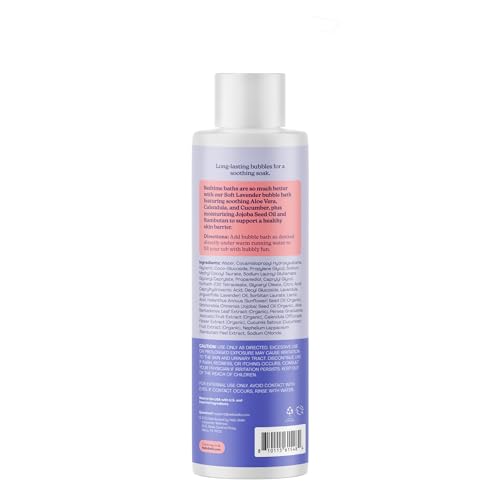Image of Hello Bello Baby Premium Bubble Bath, Gentle Soft Lavender Scent, for Babies and Kids, 10oz Bottle (Pack of 2)