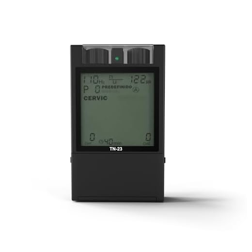 Tens TN23 Electroestimulador Profesional EMS, Fisioterapia y Rehabilitacion Muscular, Ciatica Fascitis Plantar Lumbalgia Rodilla Dolor Menstrual - 21 Modos