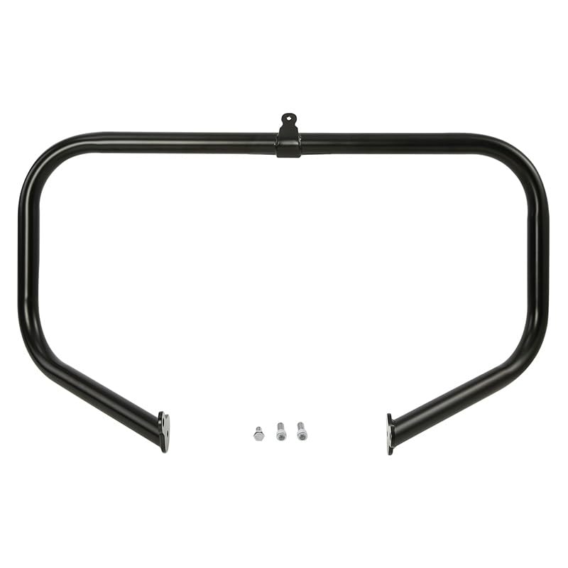Pare-chocs moto premium noir brillant pour Road King et Glide 2009-2022