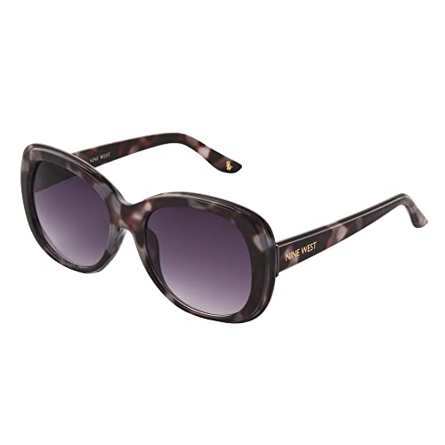 Nine West Women's Jade Oval Sunglasses