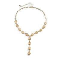 HOOLRZI Collana ufficiale a Y con ciondolo a forma di cuore, collana unica con nappe lunghe, alla moda, regalo per donne