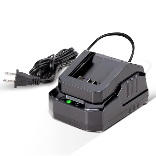DCA 20V MAX Lithium Ion Battery Charger (FFCL20-02), Compatible with DCA 20V Battery, Compact Design with LED Indicator