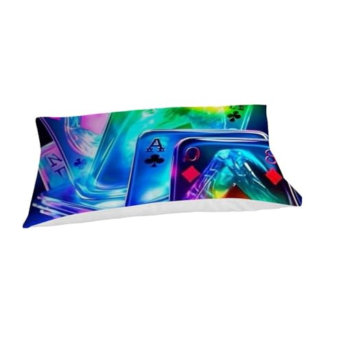 Jeu Flash Poker en set de deux pièces avec taie d'oreiller luxe léger antistatique - 7