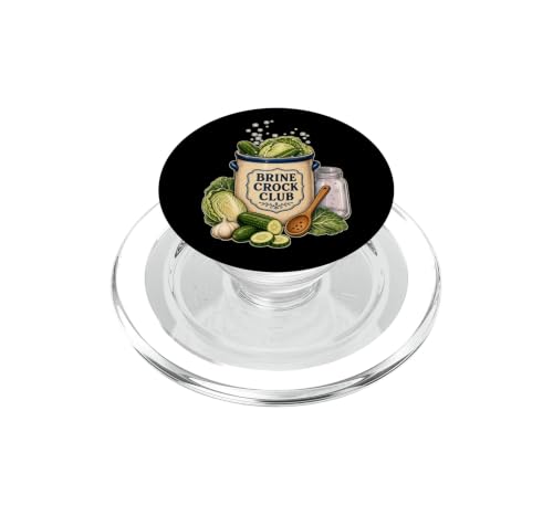 PopGrip para MagSafe BRINE Crock Club Soporte Teléfono Pepinillos Caseros