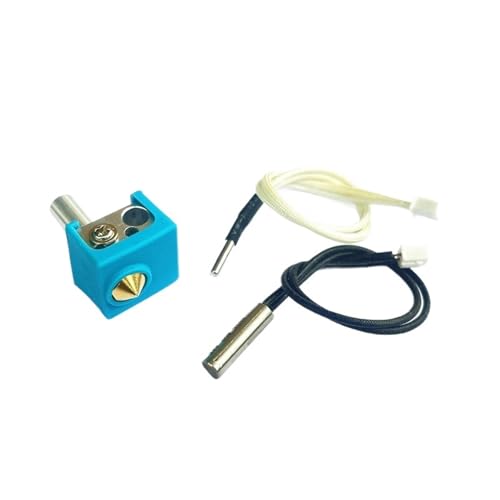  1 pz for Wa-nhao Duplicatore Serie 9 Parte D9 PLUS MK2 kit hotend + cartuccia riscaldatore + set termistore for stampante 3D D9 300/400/500 FDM(Option 3)