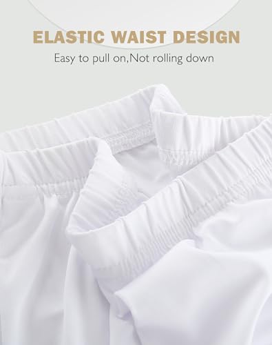 Image of MANCYFIT Slip Skirt for Women Under Dress, Midi Half Slip | Anti-Static Layer, Knee Length, No-Cling Underskirt, Midi Slip Skirt, Smooth A-Line Drape, Under Dresses