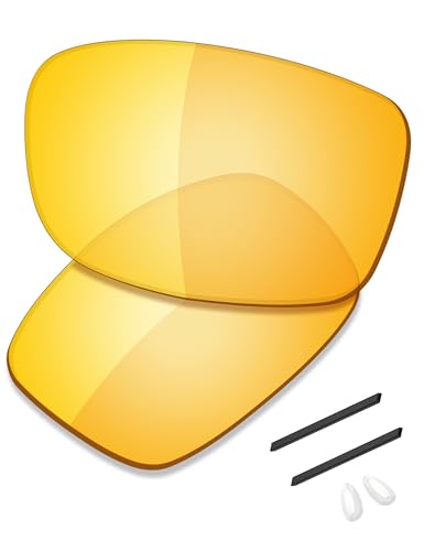 Image of SAUCER Premium Replacement Lenses & Rubber Kits for Oakley Gauge 8 L OO4124 | UV400 Protection, Anti-Scratch, Precise Fit