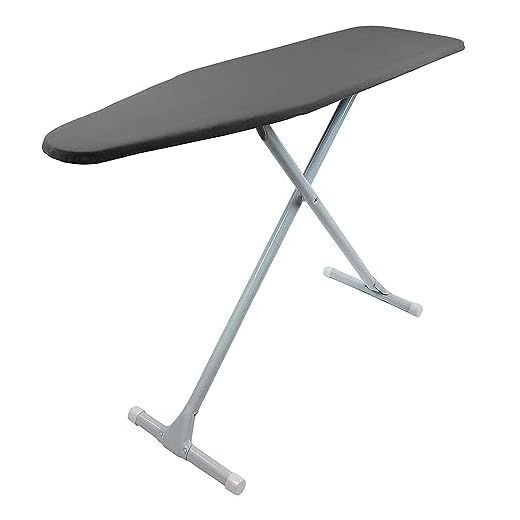 Homz ironing board T-Leg, Charcoal Grey