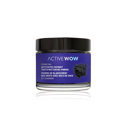 Image of Active Wow Activated Coconut Powder - Whitening Toothpaste Powder, Fluoride-Free, Sulfate & Paraben-Free, Vanilla Flavor