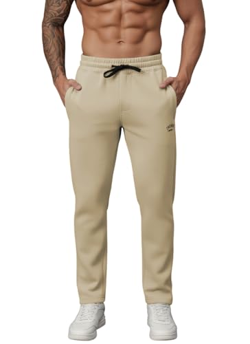 Image of ENDEAVOUR WEAR Men's Warm Fleece Straight Fit Trackpants