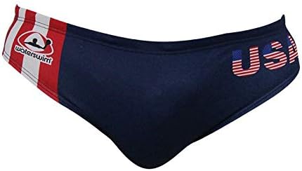 Suit USA Dark Blue Swimwear, Swim Briefs for Swimmers, Water Polo, Underwater Hockey, Underwater Rugby
