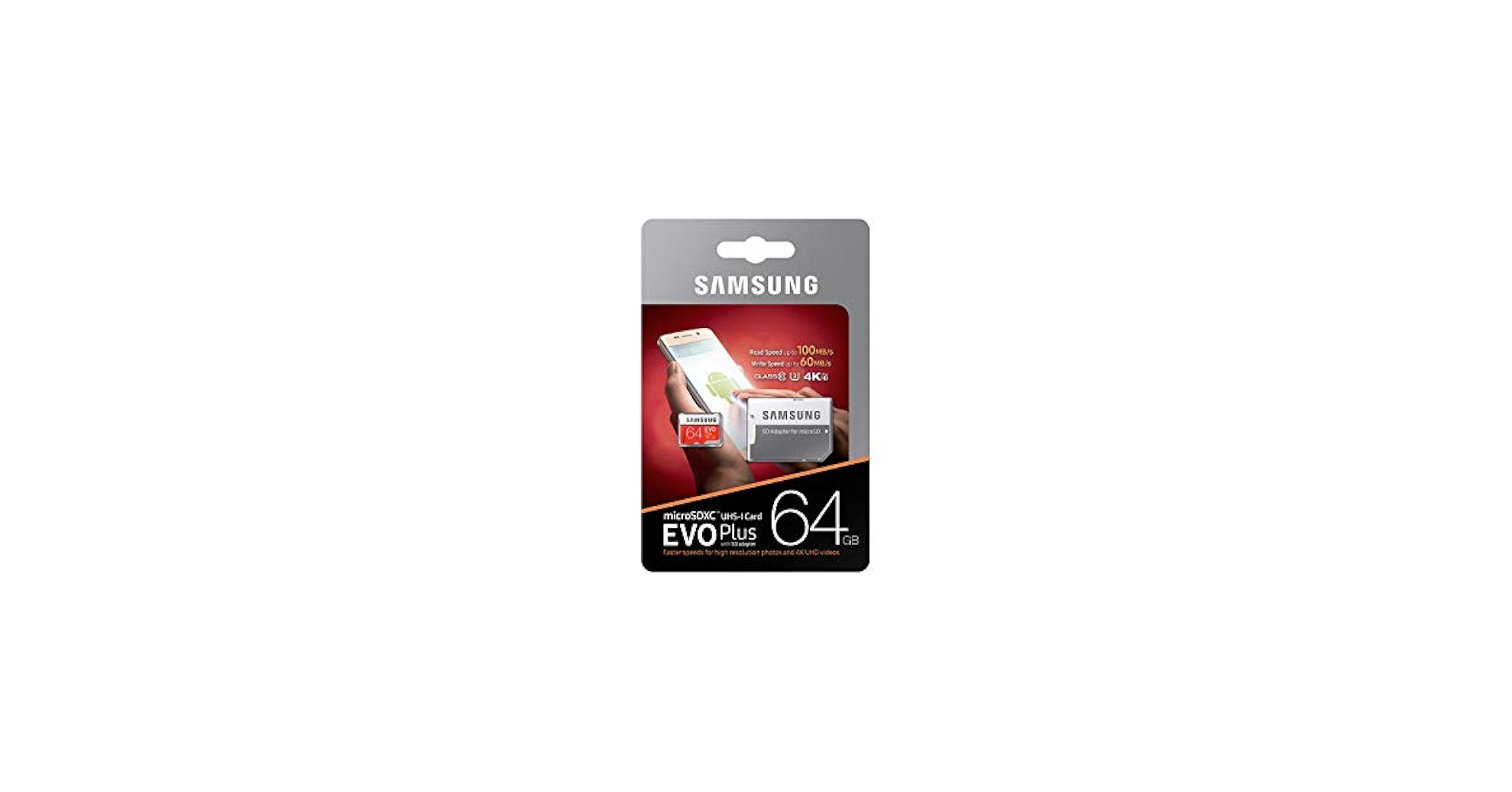 Amazon.com: Samsung 64GB MicroSDXC EVO Plus Memory Card w