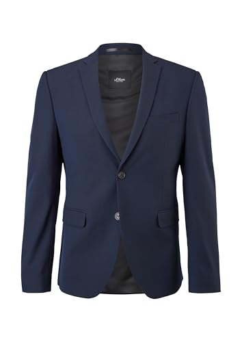 Sakko S.oliver Herren Anzugjacke 160.11.899.15.153 in 5978 blue, Größe 48