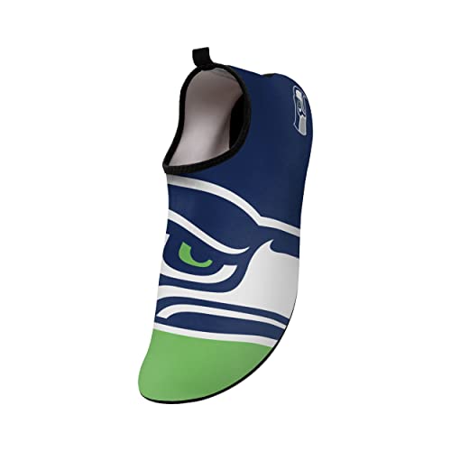 Image of FOCO NFL Mens Nflteam Logo Barefoot Beach Pool Quick-Dry Aqua Yoga Water Shoes