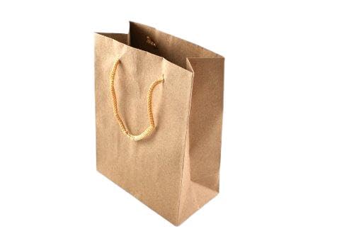12 x Kraft Matt Drawstring Paper Gift Bags (210mmx260mm)(BDLB) Jewellery Box Presentation Gift Shop Packaging