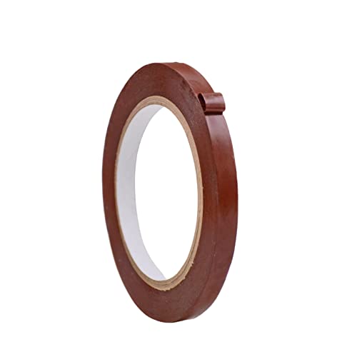 WOD VTC365 Brown Vinyl Pinstriping Tape, 3/8 inch x 36 yds. for School Gym Marking Floor, Crafting, & Stripping Arcade1Up, Vehicles and More