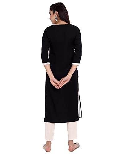 Image of 1 Stop Fashion Women's Crape Multicolor Digital Print Straight Kurta /Kurti (Pack of 2)