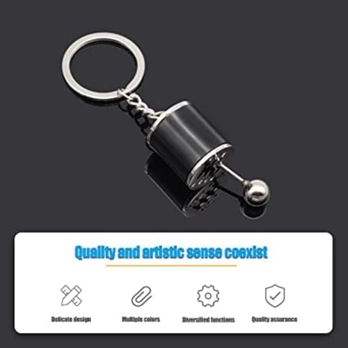 Viraaji Metal Shifter 6Speed Gear Keychain - Image 5