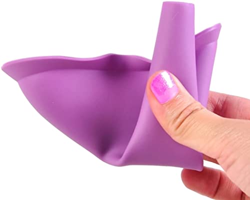 Orinatoio da donna in silicone pieghevole con
