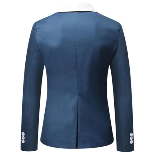 Men's Winter Tailcoat Jacket Lapel Casual Slim-Fit Suit Casual Suit Jacket2