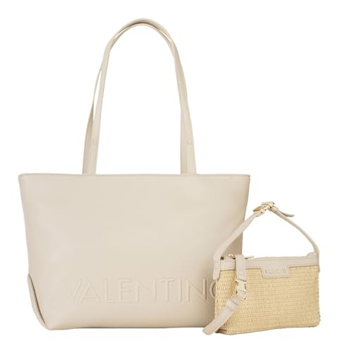 Valentino bolso shopper Maiam Shopping Bag Beige